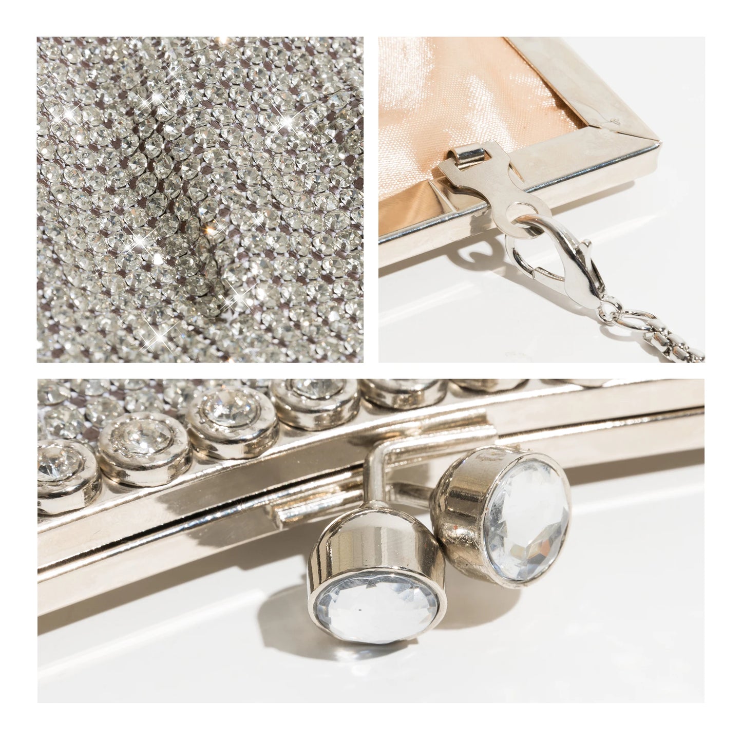 Rhinestone Beading Purse