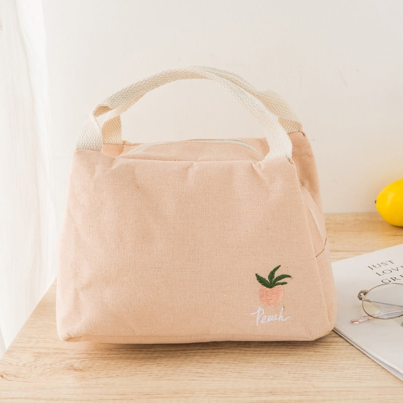 Insulated Lunch bag with thick aluminum foil