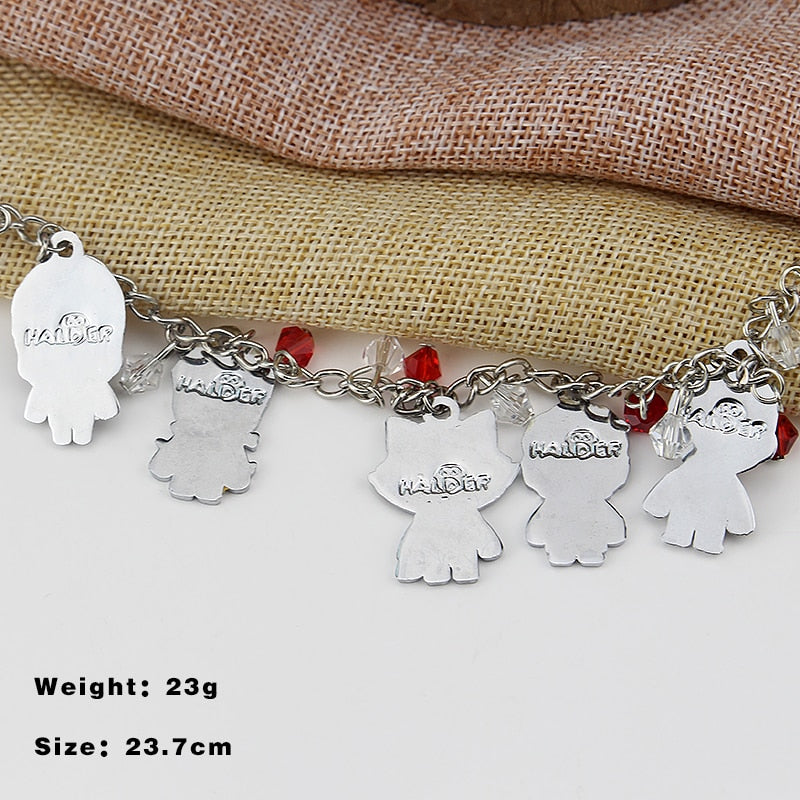 Classic Movie Guardians Of The Galaxy Charms Bracelets Marvel Comics Raccoon Superhero Bracelet & Bangle Jewelry