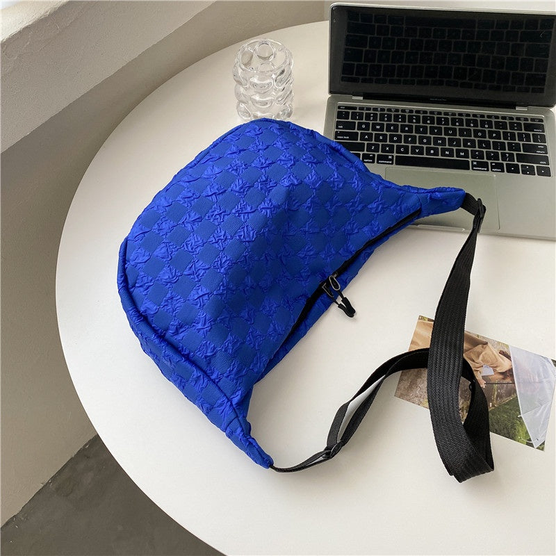 Checkerboard Korean Dumpling Bag