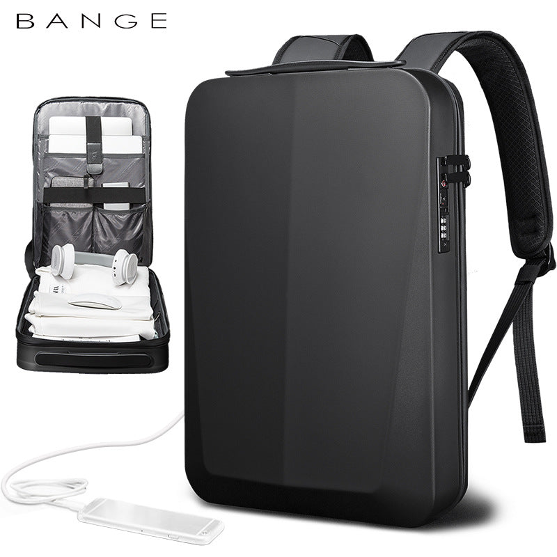 TechGuard Hard-Shell Business Backpack