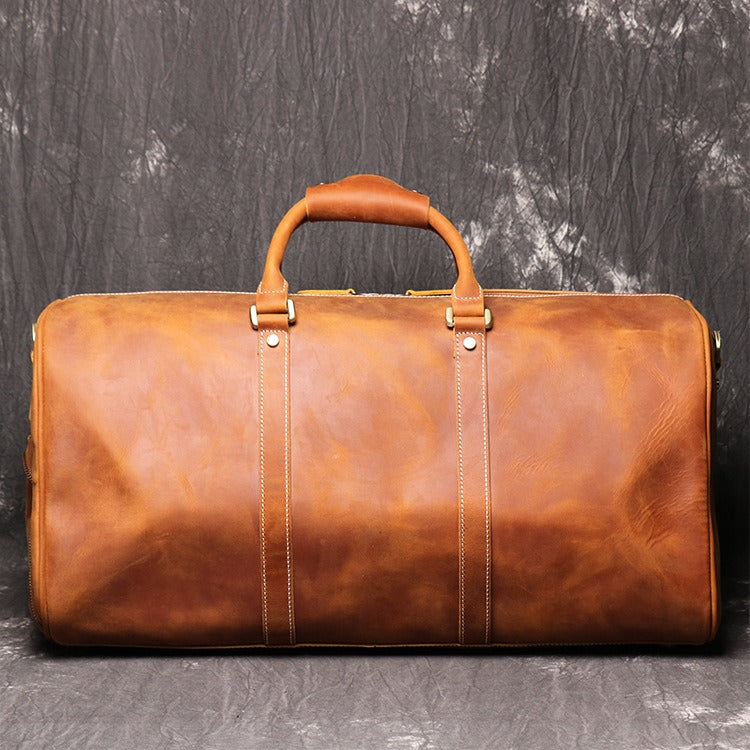 Heritage Rider Genuine Leather Travel Bag