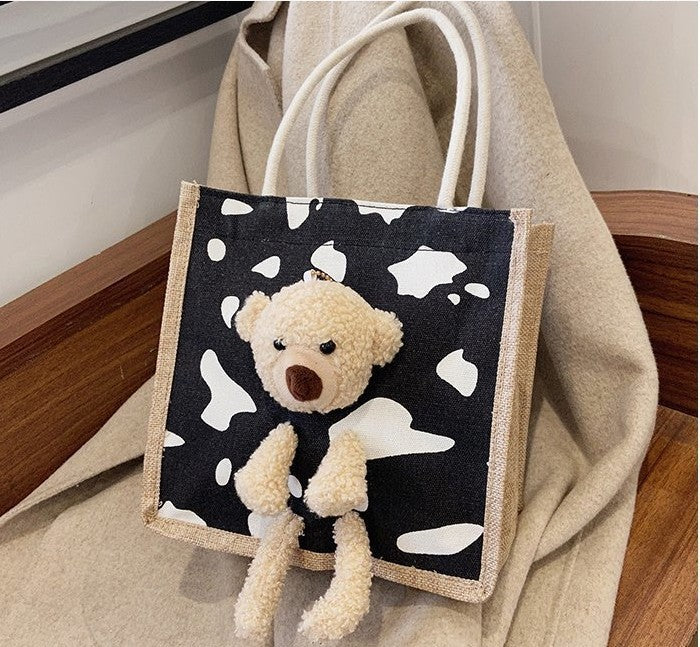 Bear Canvas Bag