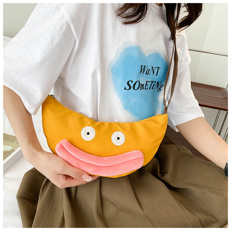 Cute Big-Billed Duck Yellow Bag