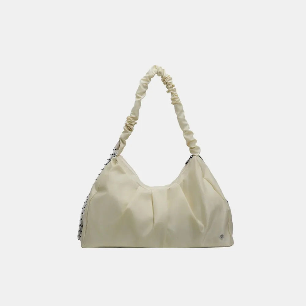 Ruched Elegance Tote