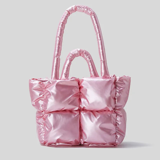 Quilted Fluorescent Tote