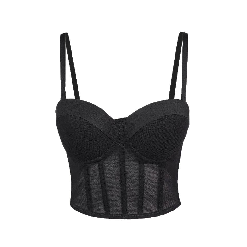 Mesh Breathable Inner Layer and Multi-Dopamine Sexy Strapless