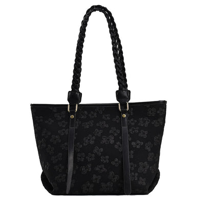 SpringBloom Braided Shoulder Bag - BAGMODA