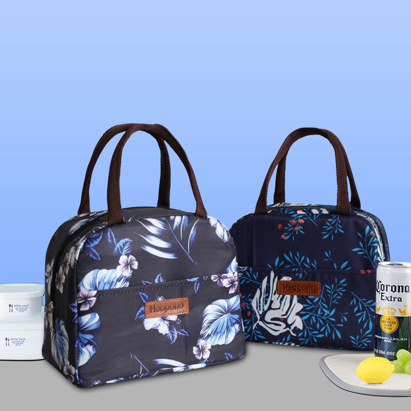 Printed aluminum foil lunch bag