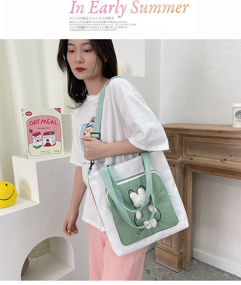 K-Play Canvas Shoulder Bag
