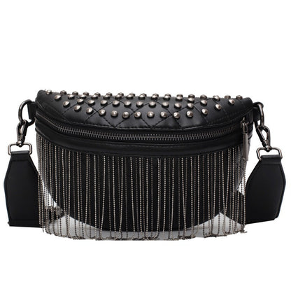 CrossBody Rivet Lässige Umhängetasche