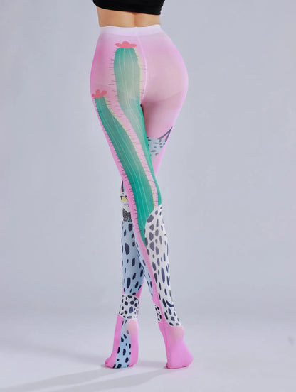 Cactus printed pant