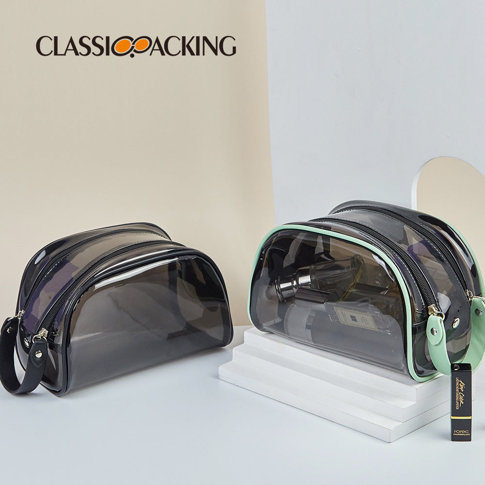 Cosmetic Storage Multi-Functional Double Zipper Bag