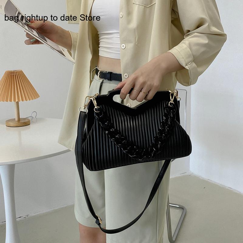 Triangle Pleated Bags