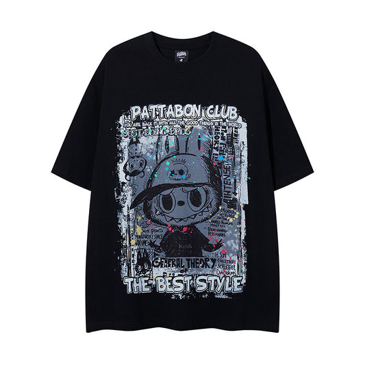 Trendy Fun Cartoon T-Shirt