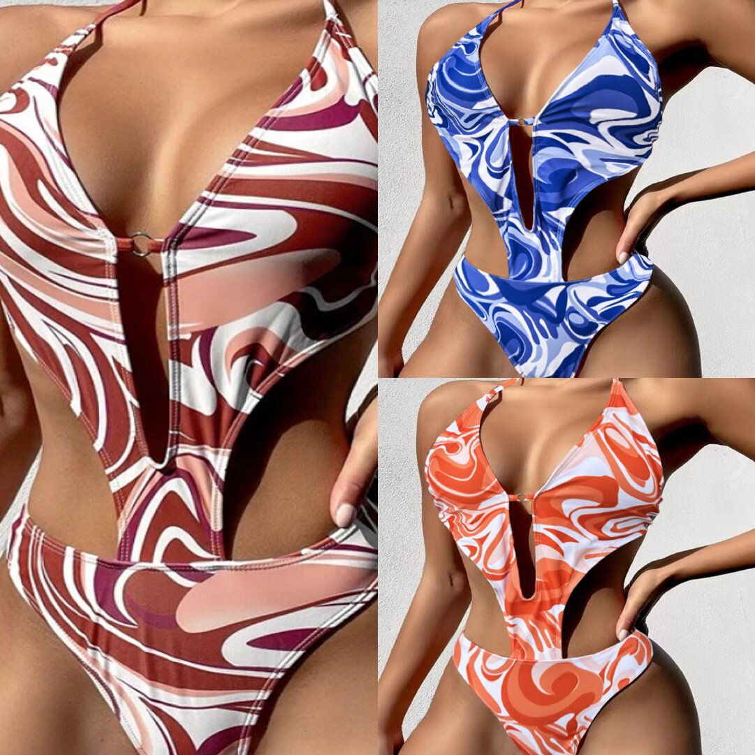 Swimsuit Bikini Printed