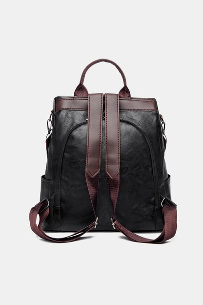 Handgefertigter Lederrucksack