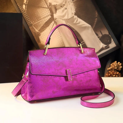 Wild Luxe Snake Print Bag - BAGMODA