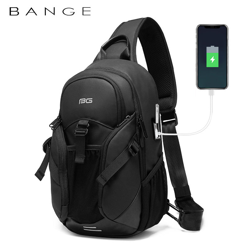 New Men's Summer Chest Bag