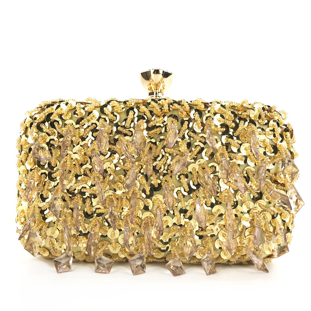 Bead Embroidery Sequin Evening Bag