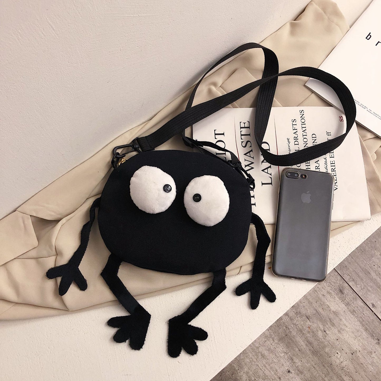 Canvas Round Small Bag