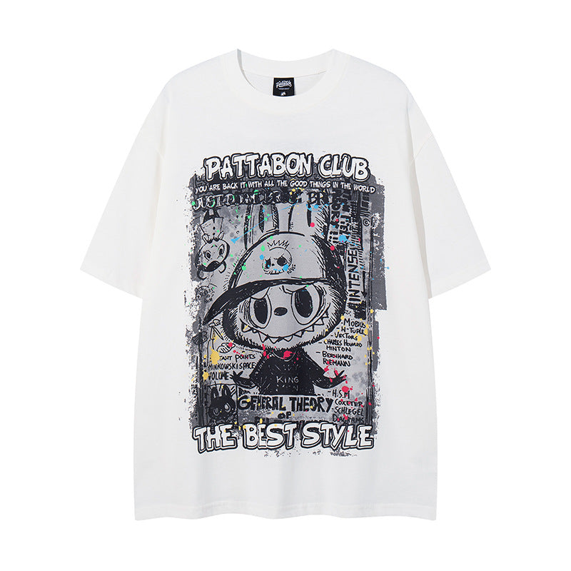 Trendy Fun Cartoon T-Shirt