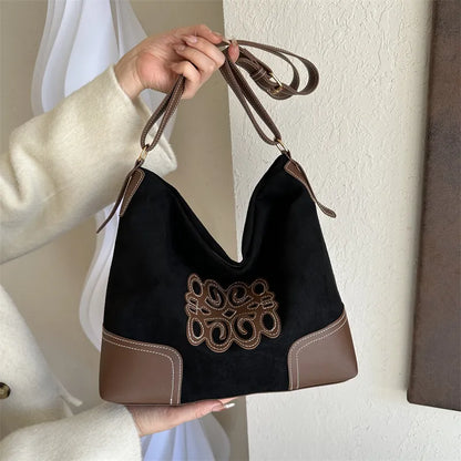 SuedePatch Play Tote - BAGMODA