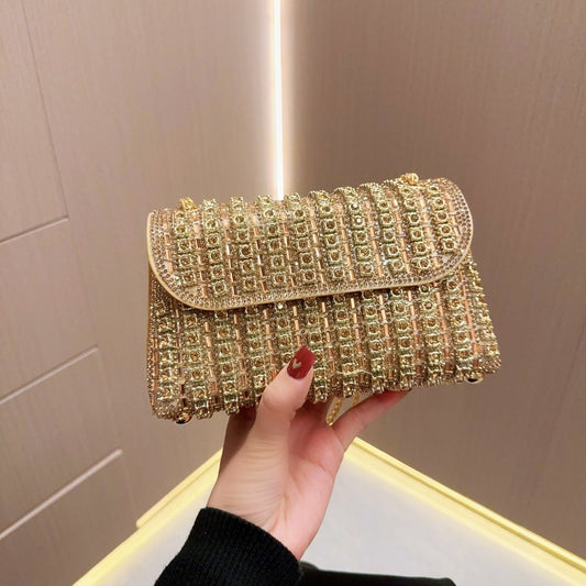 GleamGlitz Diamond Crossbody