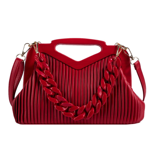 Triangle Pleated Bags