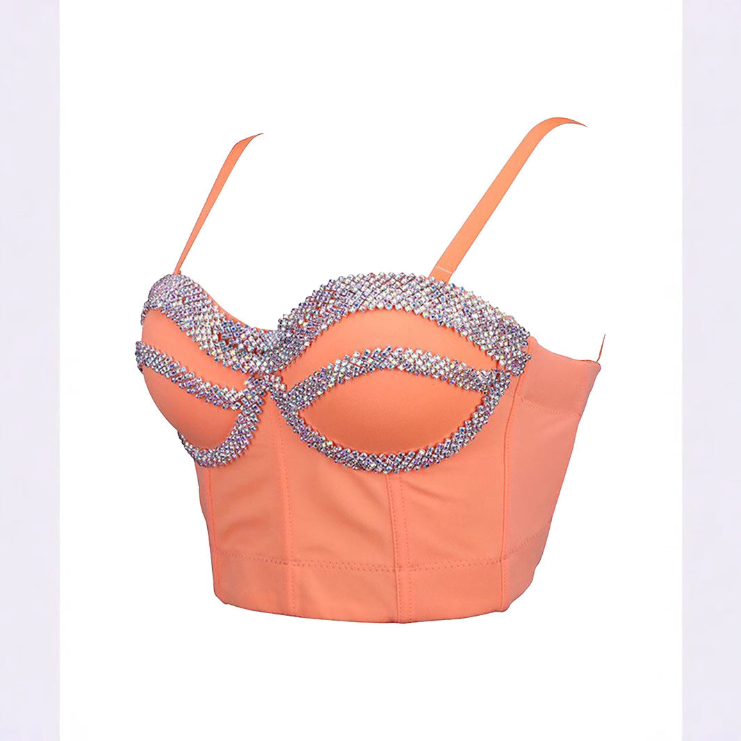 Handmade Fishbone Bralette Women's Strapless Camisole