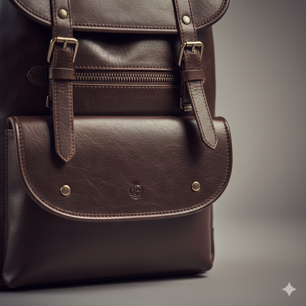 Mochila de viaje para ordenador de negocios retro para hombre