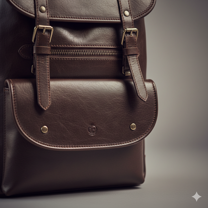 Mochila de viaje para ordenador de negocios retro para hombre