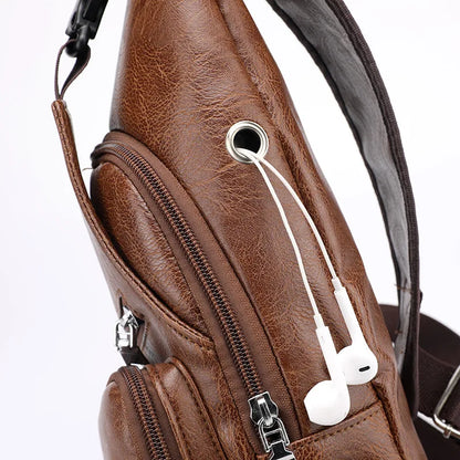 Bolsos cruzados de cuero