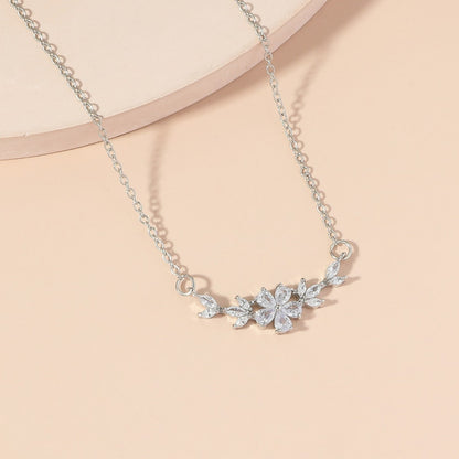 Original Design Kupfer Hand Intarsien Pferd Auge Blume Anhänger Choker