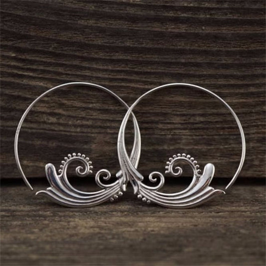 Retro Earrings Exaggerated Personalized Retro Foreign Trade Ornament