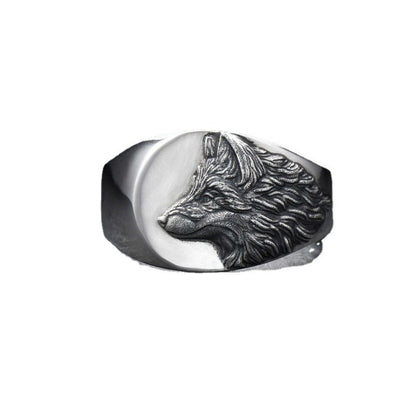 Europäische und amerikanische Retro-dominierende Wolfsform
