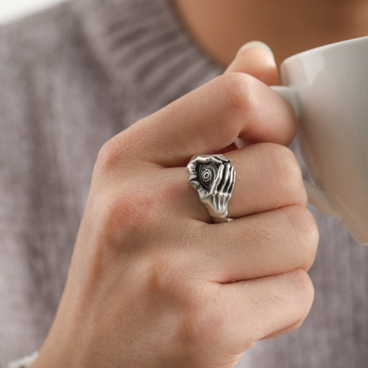Retro Personality Fashion Trend Open Ring