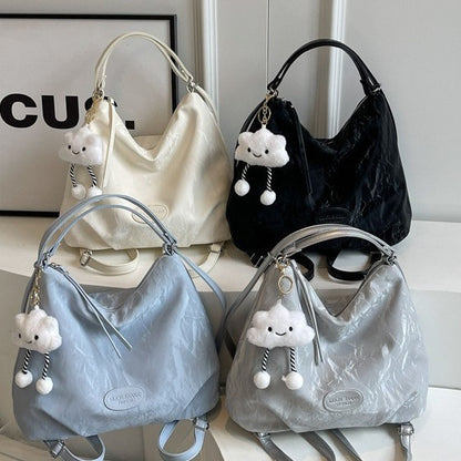 Bolso de mano sencillo y versátil de gran capacidad para mujer