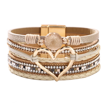 Pulsera de moda europea y americana para mujer