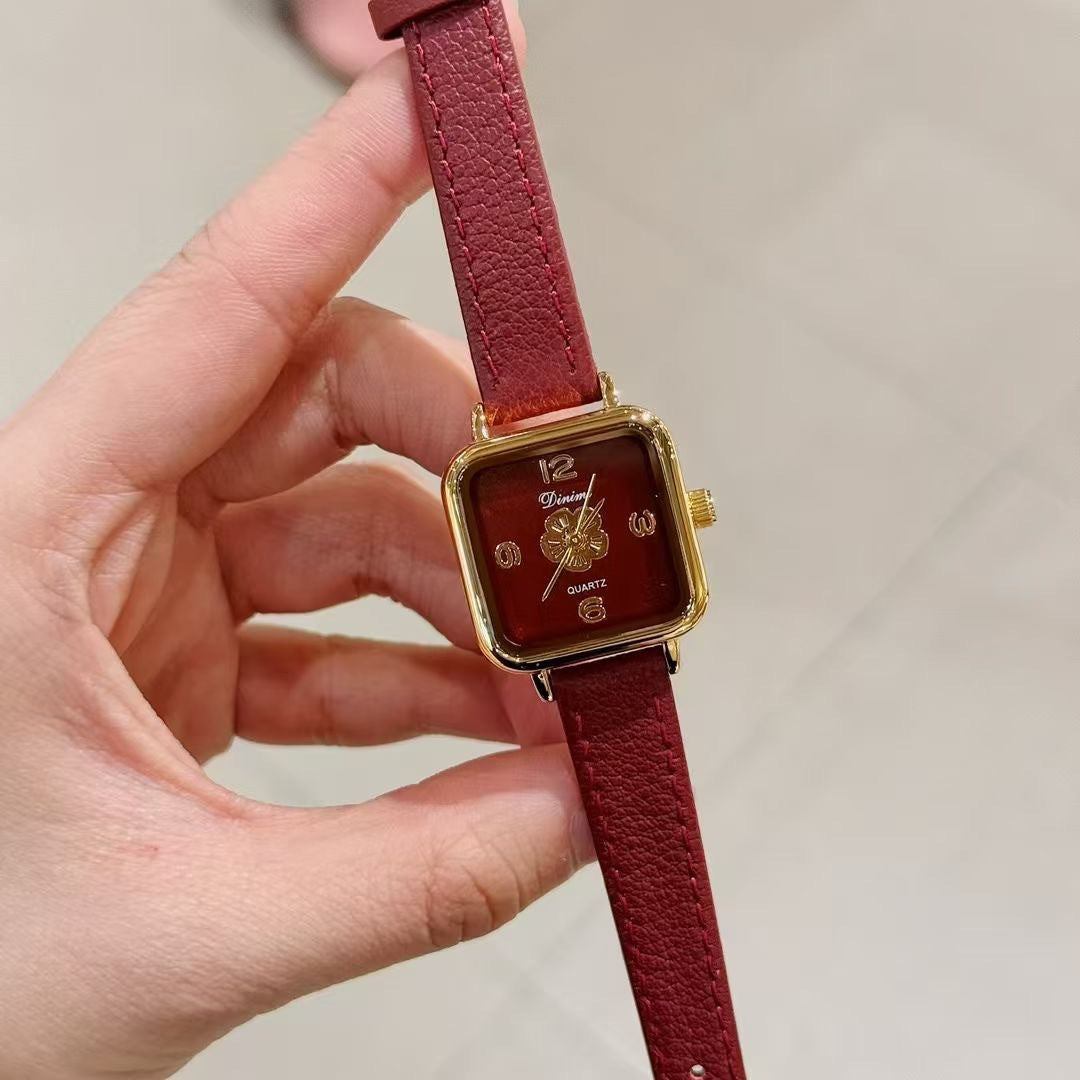 Alloy Ankela Red Women's Watch