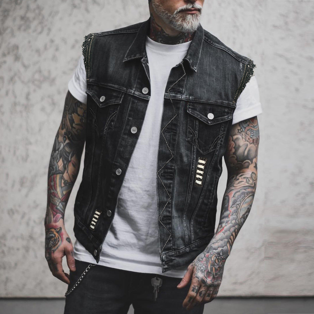 Men's Motorcycle Vest Motorcycle Vest Sports Four Seasons Leisure