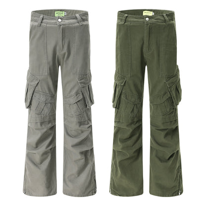 Multi-pocket Cargo Pants Men And Women