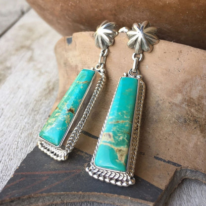 Pendientes creativos de estilo retro bohemio para mujer
