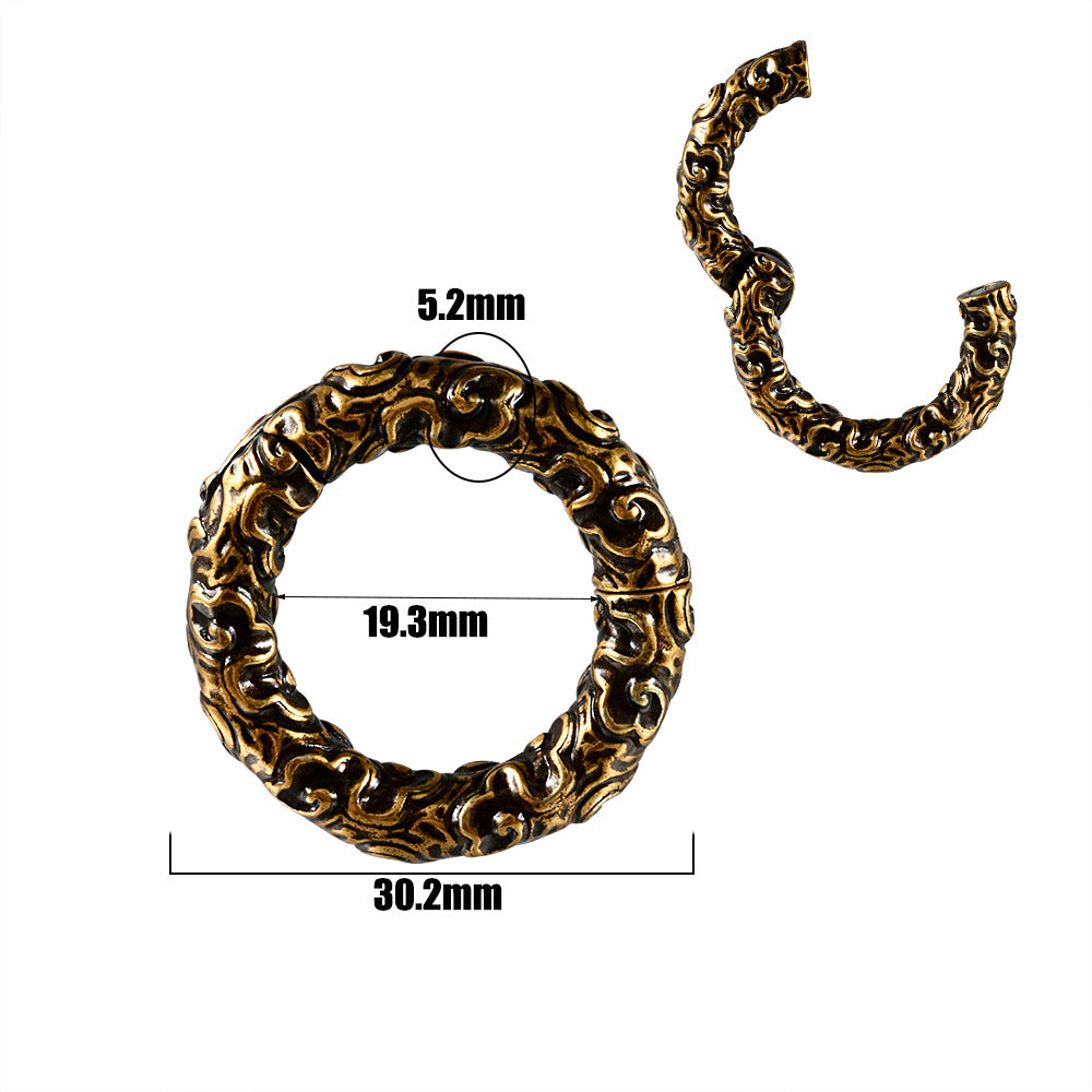 Fashion Stainless Steel Shaped Pattern Earrings
