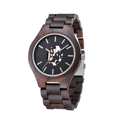 Reloj de cuarzo de negocios con hueco simple