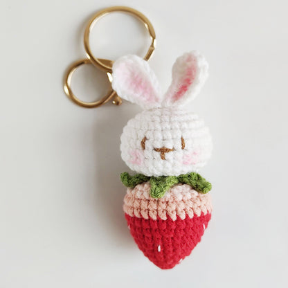 Home Creative Niedliche Puppe Draht Kaninchen Anhänger