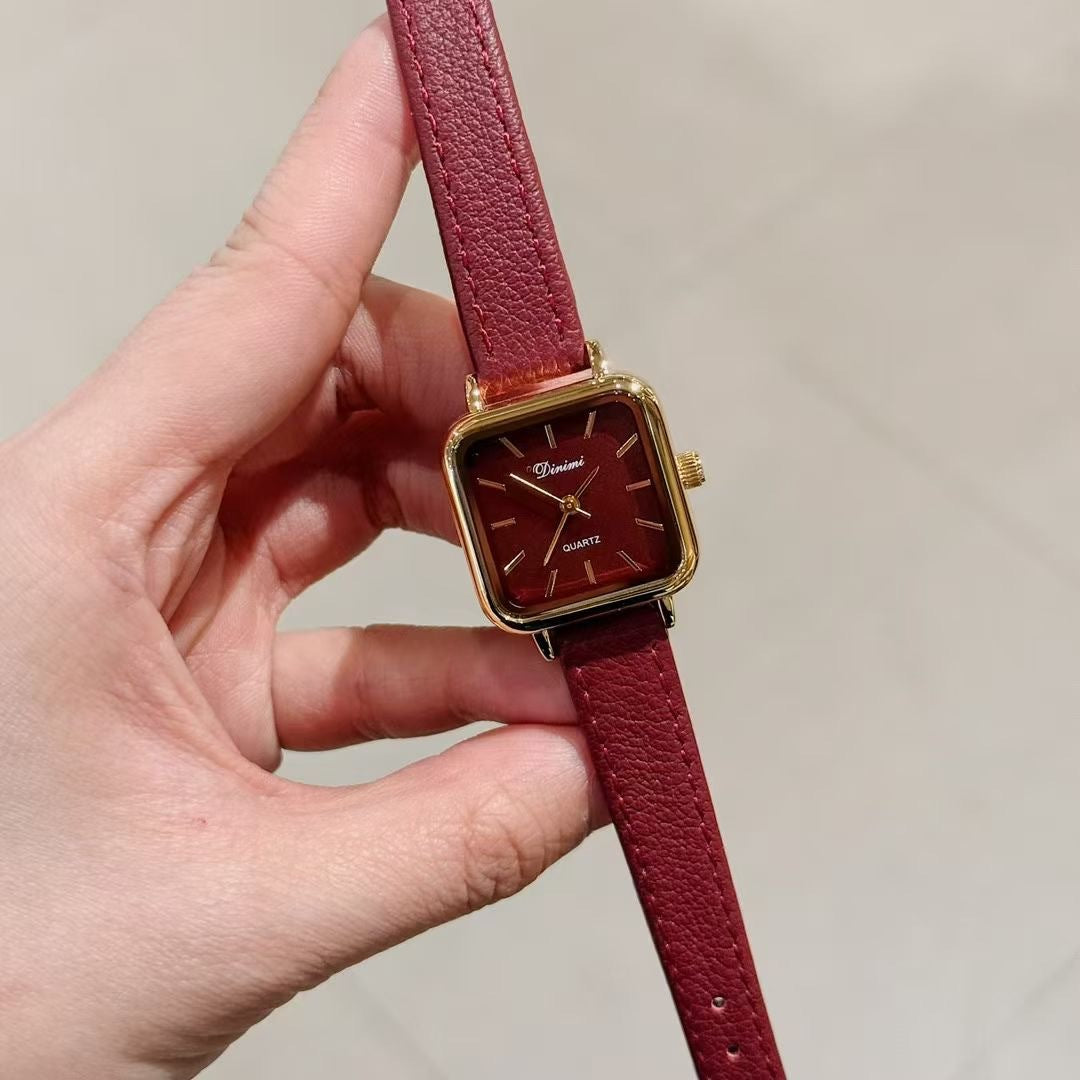 Alloy Ankela Red Women's Watch