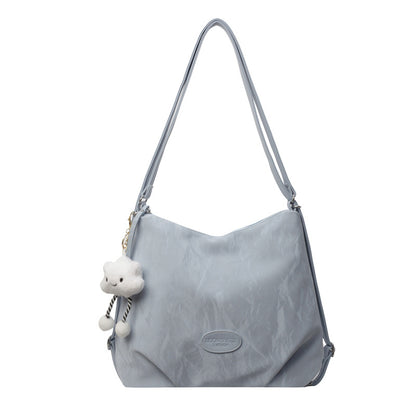 Bolso de mano sencillo y versátil de gran capacidad para mujer