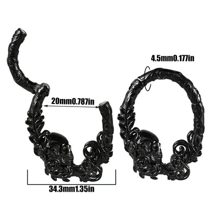 Pendientes de acero inoxidable con diseño de moda