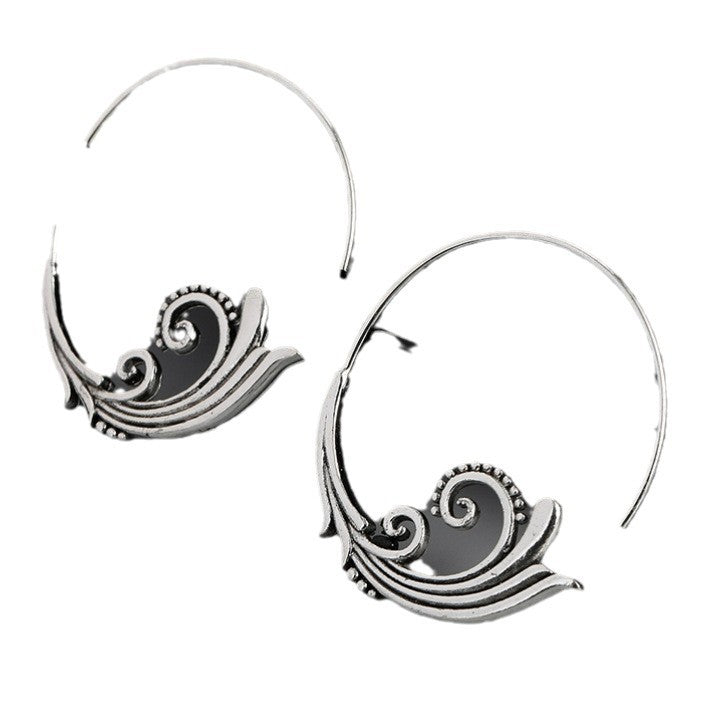 Retro Earrings Exaggerated Personalized Retro Foreign Trade Ornament